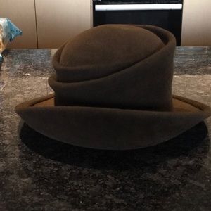Shuichi Kameoka Brown felt hat